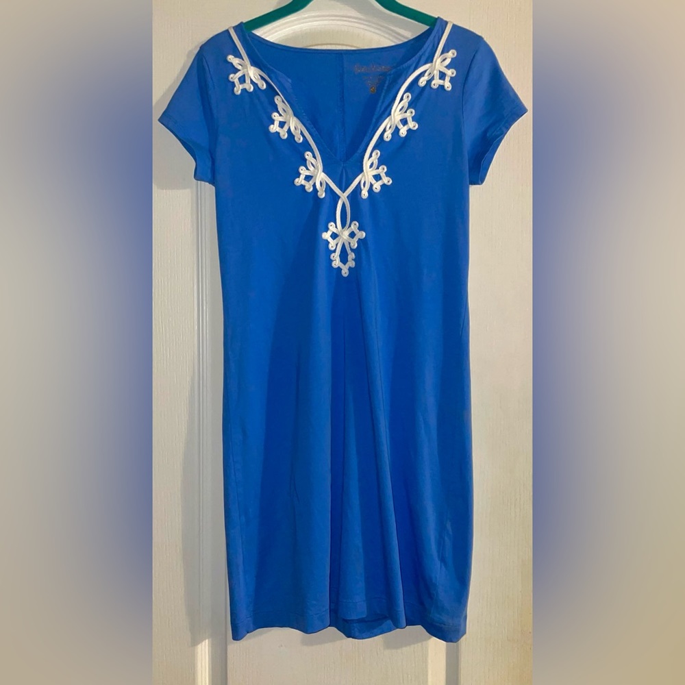 Lilly Pulitzer Brewster Dress in Bay Blue - Women’s Size XS - Picture 5 of 9